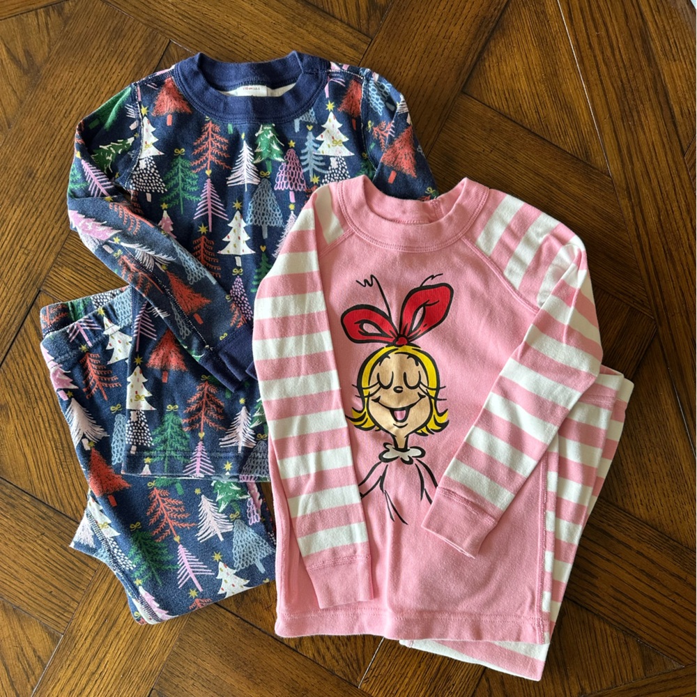 Hanna Andersson pajamas Grinch, Christmas, holiday